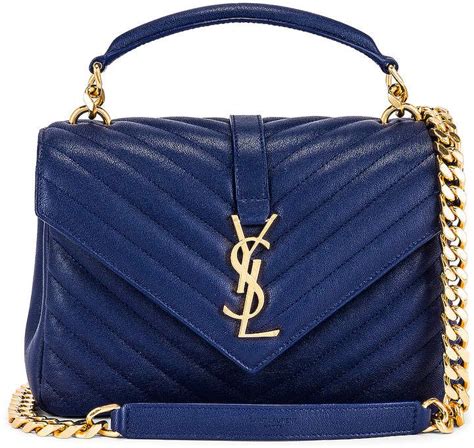 ysl blue purse|white purse ysl bag.